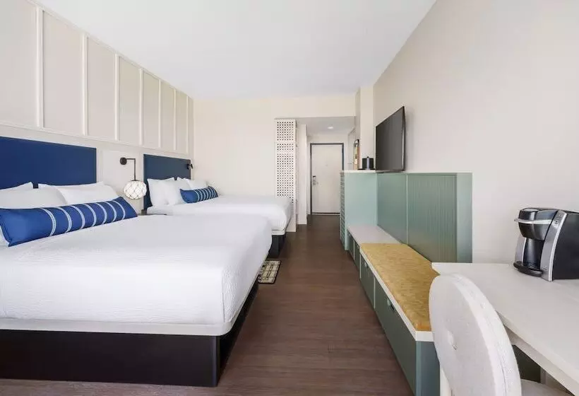 ２ダブルベッドのスタンダードルーム, Holiday Inn Resort Lumina On Wrightsville Beach, An Ihg