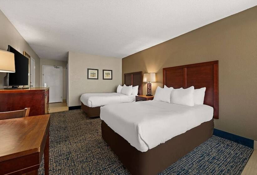 غرفه قياسيه سريرين مزدوجين, Comfort Inn On The Ocean