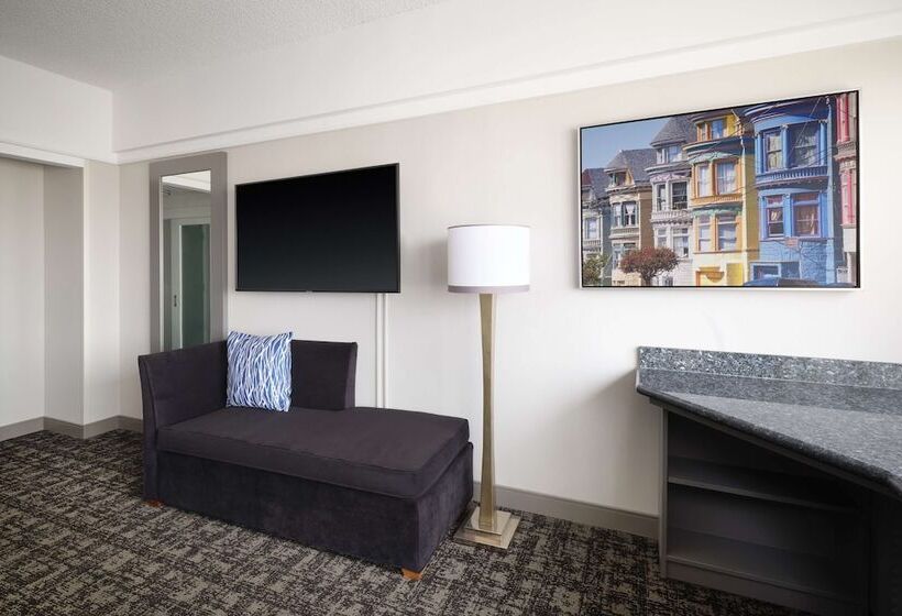 غرفة ديلوكس ذات إطلالة, Hilton San Francisco Financial District
