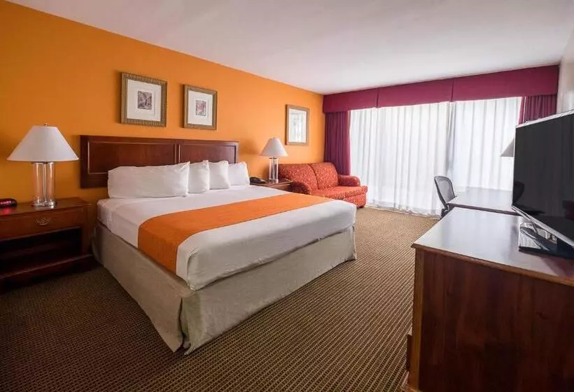 اتاق استاندارد با تخت بزرگ برای معلولان, Howard Johnson By Wyndham Fullerton/anaheim Conference Cntr