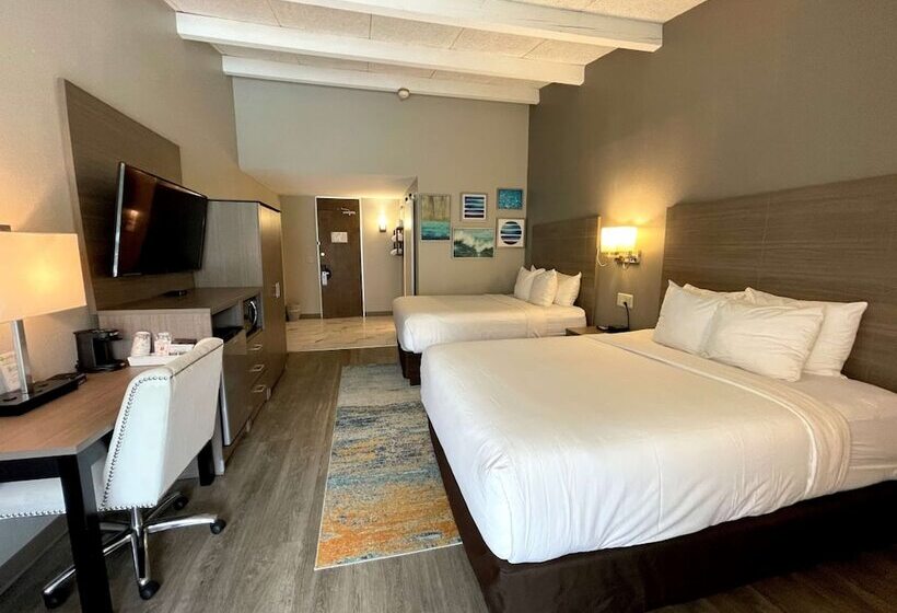 חדר סטנדרט שתי מיטות זוגיות, The Hub Middletown Red Bank  Best Western Signature Collection