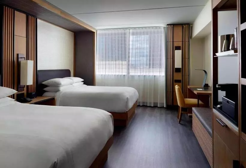 اتاق استاندارد با 2 تخت دوبل, Charlotte Marriott City Center
