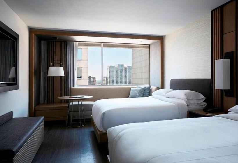 غرفه قياسيه سريرين مزدوجين, Charlotte Marriott City Center