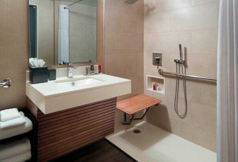 غرفه قياسيه سريرين مزدوجين, Charlotte Marriott City Center