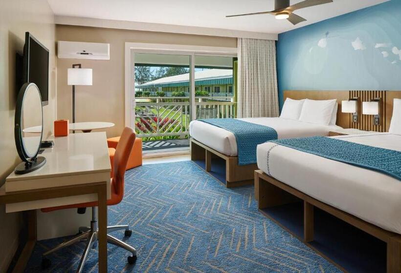 اتاق استاندارد با چشم‌انداز دریا, Kauai Shores