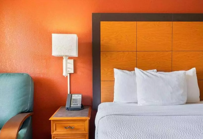 キングサイズベッドのスタンダードルーム, La Quinta Inn By Wyndham Phoenix Sky Harbor Airport