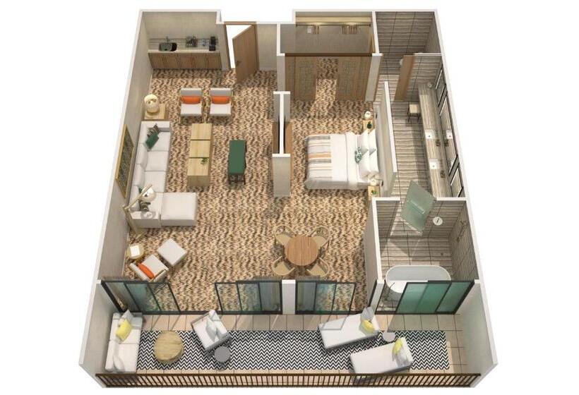 סוויטת דלוקס נוף לים, Mauna Lani, Auberge Resorts Collection