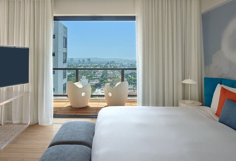 Люкс с Балконом, Mondrian Los Angeles In West Hollywood