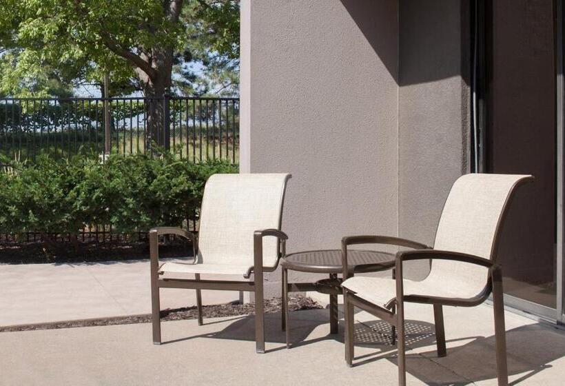 キングサイズベッドのスタンダードルーム, Omaha Marriott