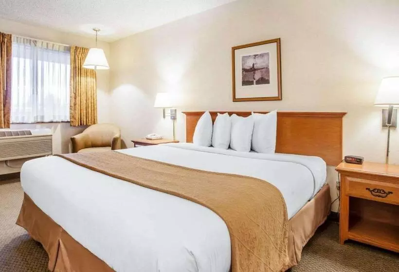 キングサイズベッドのスタンダードルーム, Quality Inn Mount Vernon