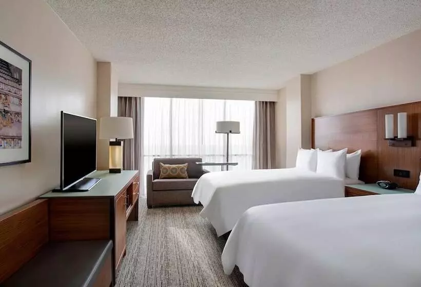 2ダブルベッドのスタンダードルーム, San Antonio Marriott Riverwalk