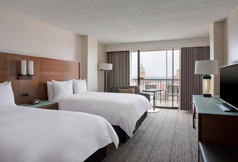 Номер Стандарт 2 Двуспальные Кровати, San Antonio Marriott Riverwalk