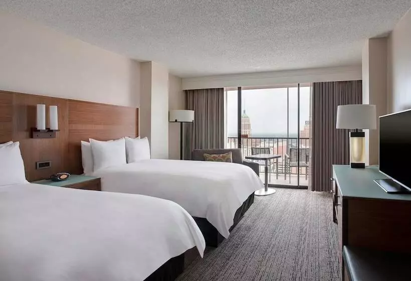 2ダブルベッドのスタンダードルーム, San Antonio Marriott Riverwalk