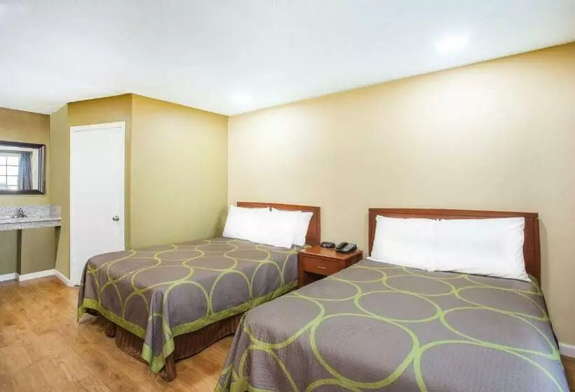 اتاق استاندارد با 2 تخت دوبل, Super 8 By Wyndham Redlands/san Bernardino
