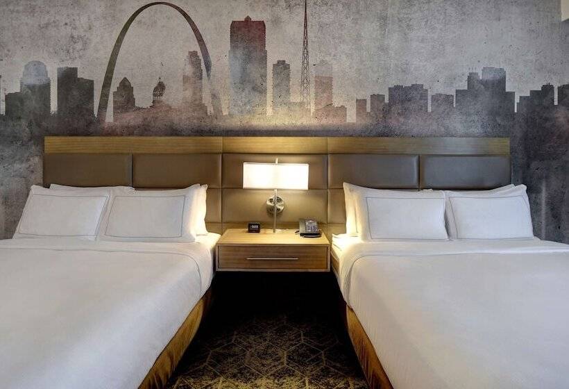 스탠다드 룸 더블 침대 2개, Doubletree By Hilton St. Louis Airport