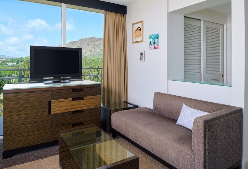 带海景的标准房, Kaimana Beach