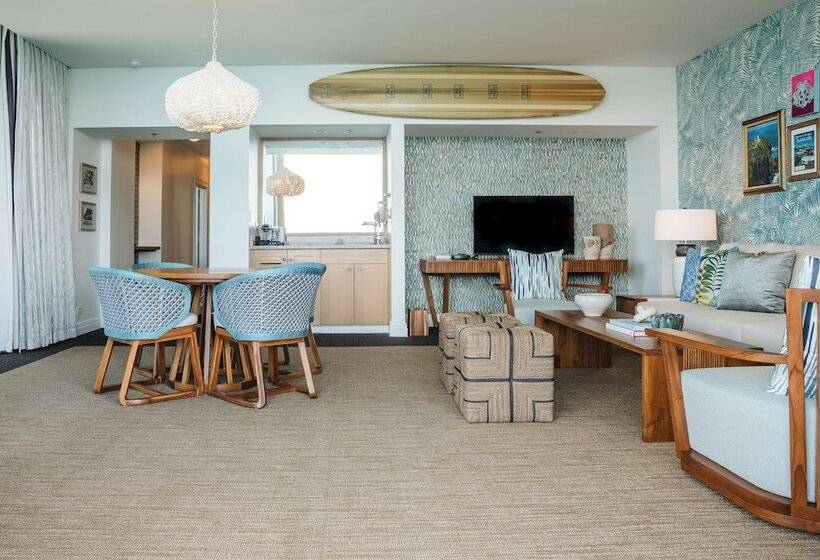 1침실 펜트하우스 아파트, Kaimana Beach