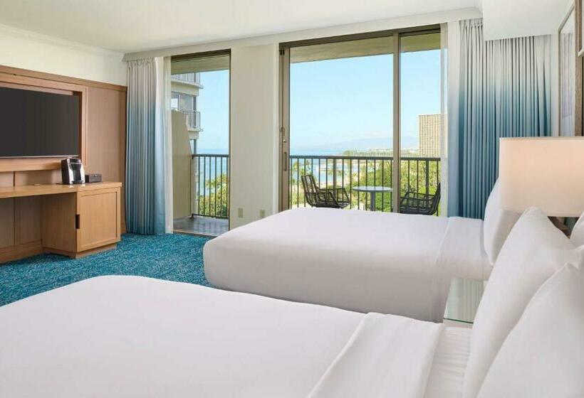 Club Room Sea View, Outrigger Reef Waikiki Beach Resort