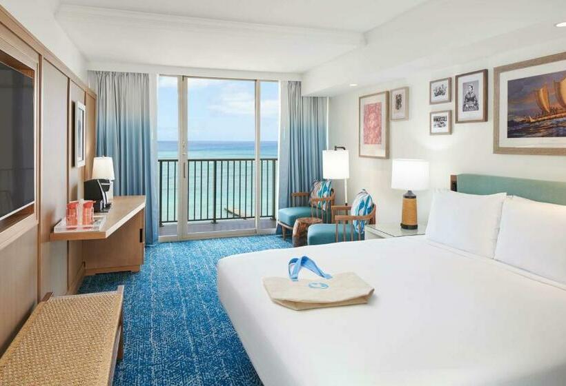 Club Room King Bed, Outrigger Reef Waikiki Beach Resort