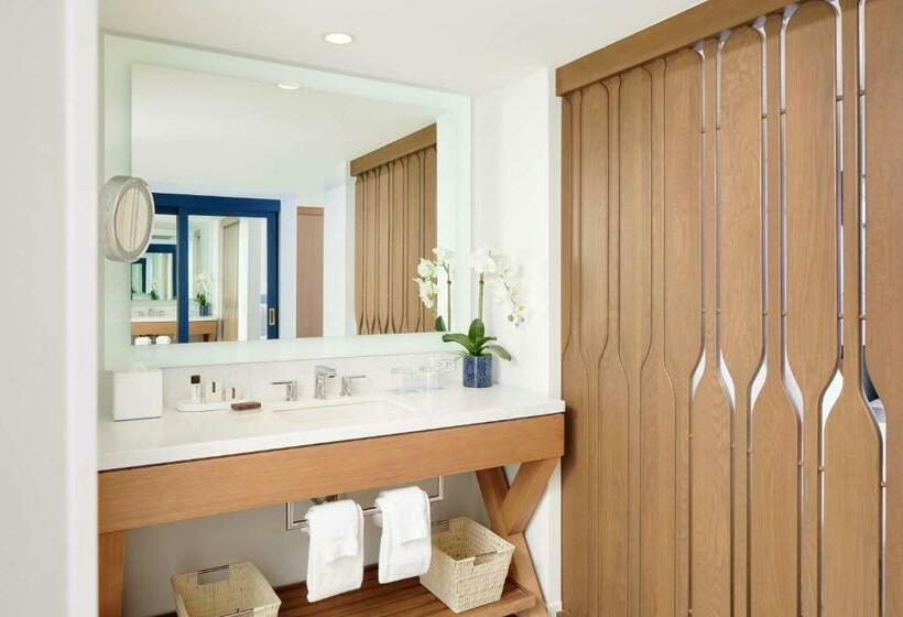 غرفة كلوب مطلة على البحر, Outrigger Reef Waikiki Beach Resort