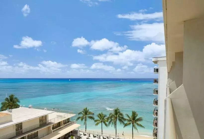 クイーンサイズベッドのスタンダードルーム, Outrigger Reef Waikiki Beach Resort
