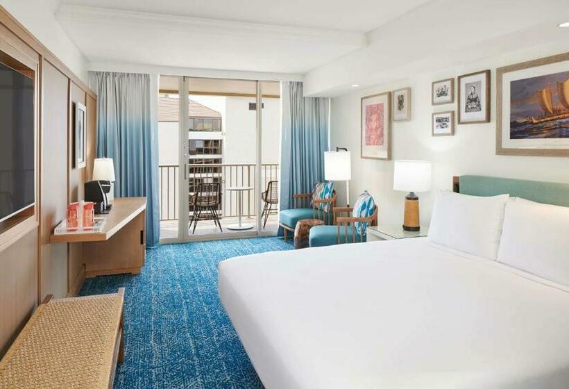 غرفة قياسية مطلّة علي البحر, Outrigger Reef Waikiki Beach Resort