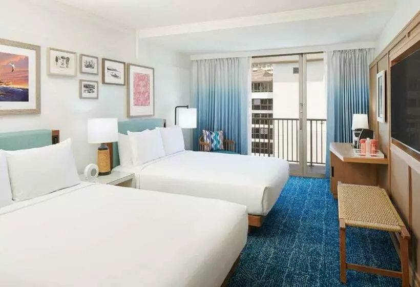 身障者適用スタンダードルーム, Outrigger Reef Waikiki Beach Resort