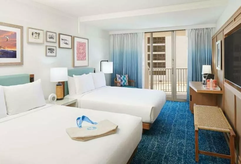 身障者適用スタンダードルーム, Outrigger Reef Waikiki Beach Resort