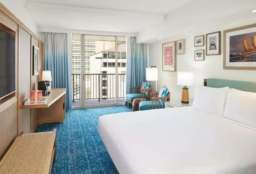 身障者適用キングサイズベッドルーム, Outrigger Reef Waikiki Beach Resort