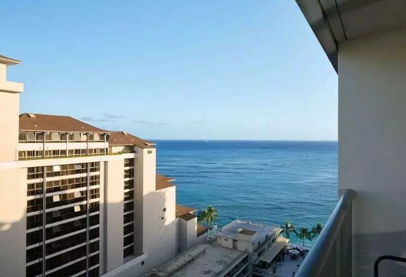身障者適用キングサイズベッドルーム, Outrigger Reef Waikiki Beach Resort