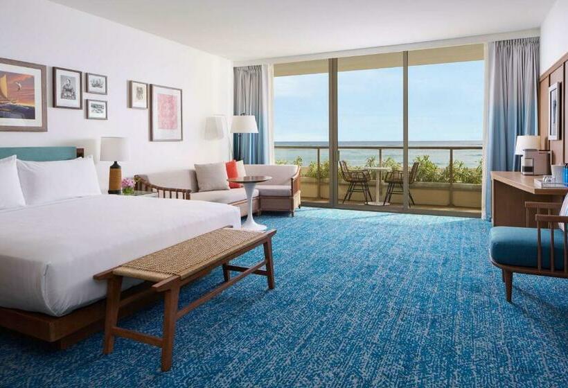 اتاق استاندارد با تخت بزرگ, Outrigger Reef Waikiki Beach Resort