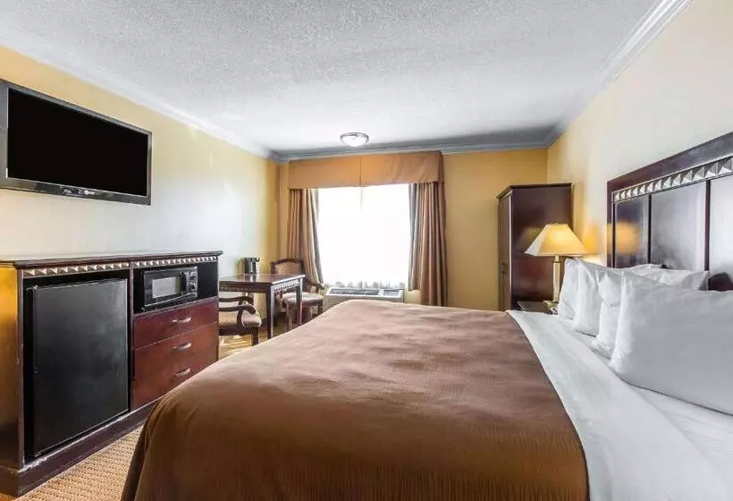 اتاق استاندارد با تخت بزرگ برای معلولان, Quality Inn & Suites Bell Gardenslos Angeles