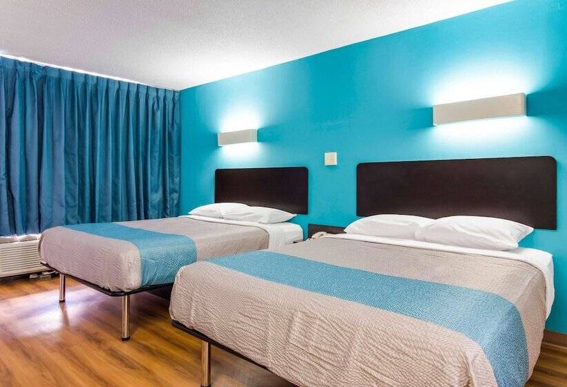 غرفه قياسيه سريرين مزدوجين, Motel 6 Lagrange Ga
