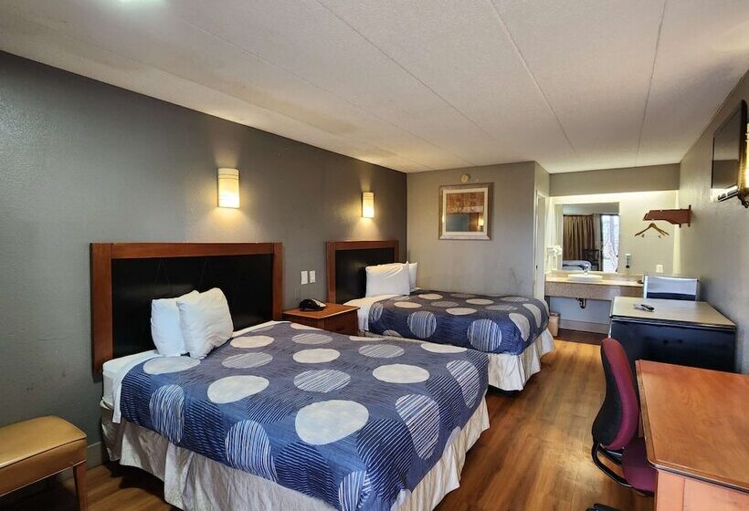 스탠다드 룸 더블 침대 2개, Americas Best Value Inn And Suites Little Rock