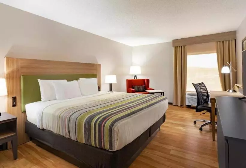 身障者適用キングサイズベッドルーム, Country Inn & Suites By Radisson, North Little Rock, Ar