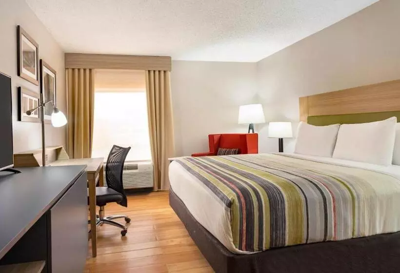 身障者適用キングサイズベッドルーム, Country Inn & Suites By Radisson, North Little Rock, Ar