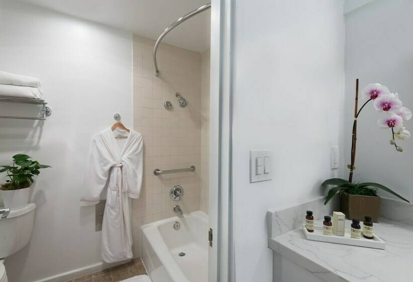 חדר דחוקס עם מיטת קינג, La Jolla Shores