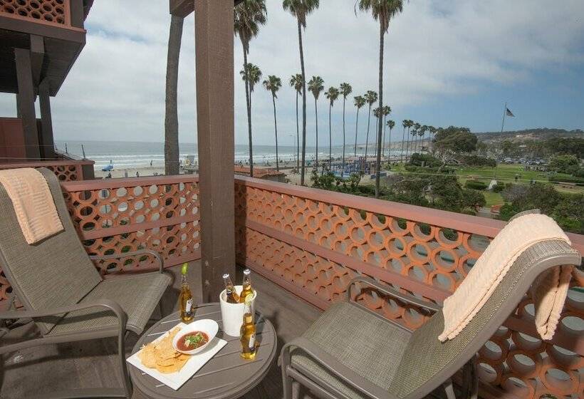 חדר סופריור עם מיטת קינג, La Jolla Shores