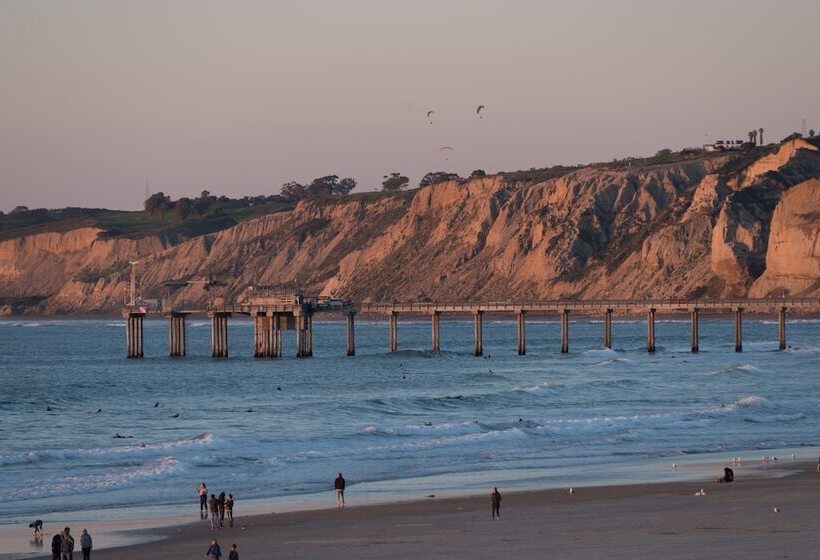 חדר דחוקס עם מיטת קינג, La Jolla Shores