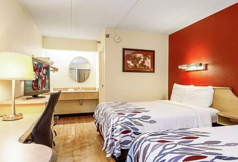 ２ダブルベッドのスタンダードルーム, Red Roof Inn Hilton Head Island