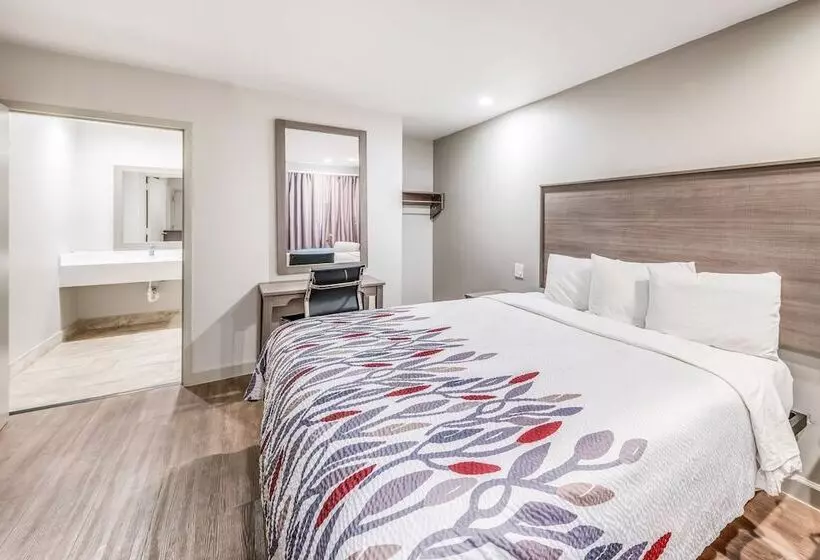 Deluxe-huone Soveltuu Liikuntarajoitteisille, Red Roof Inn Lewisville