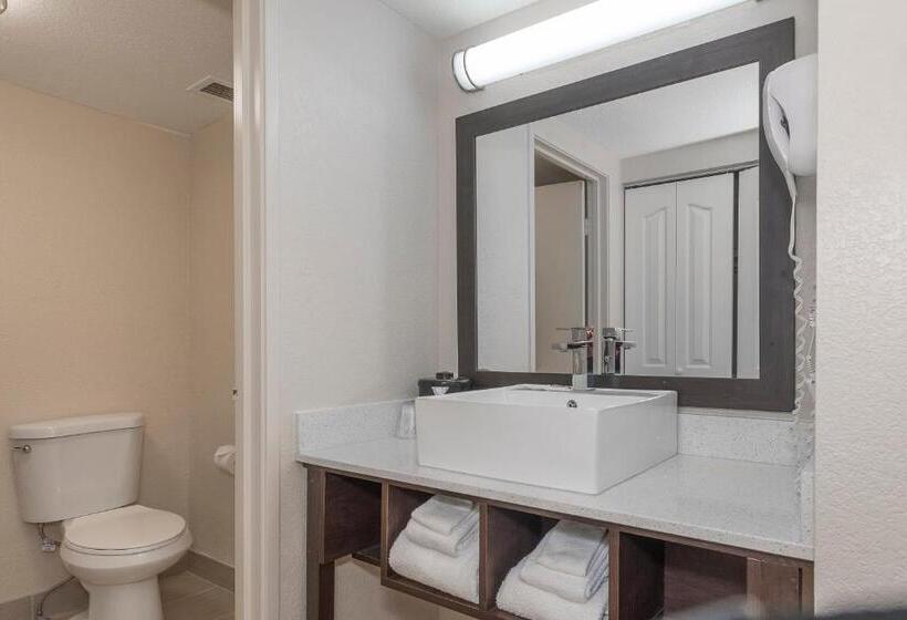חדר סופריור עם מיטת קינג, Red Roof Inn Plus+ & Suites Knoxville West Cedar Bluff