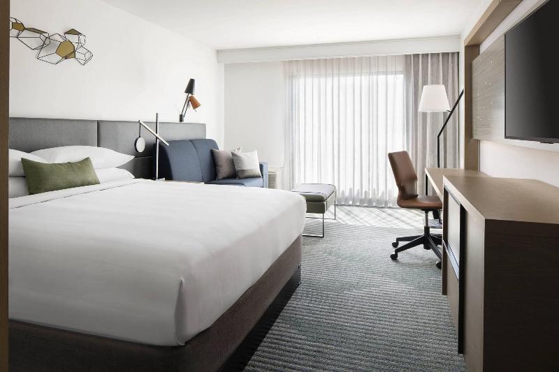 带大床的标准间, Santa Clara Marriott