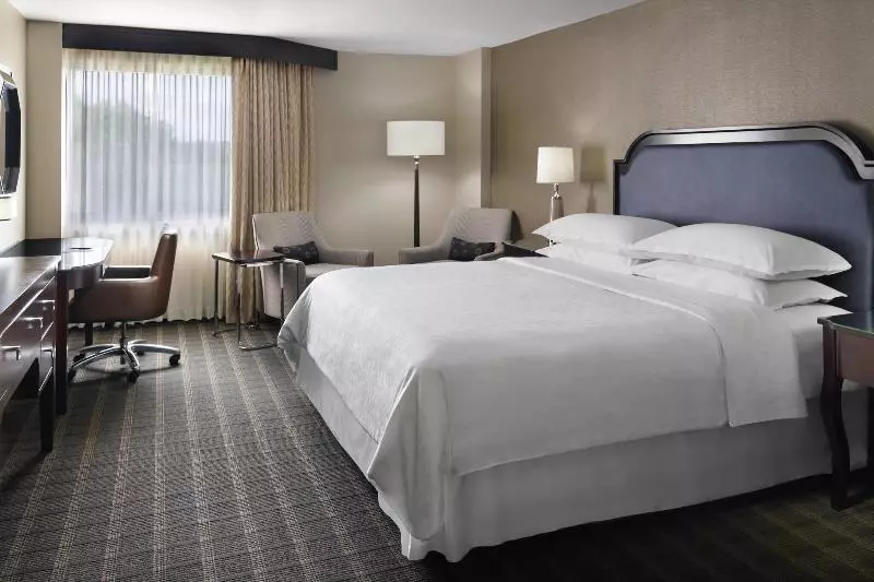 キングサイズベッドのデラックスルーム, Sheraton Charlotte Airport