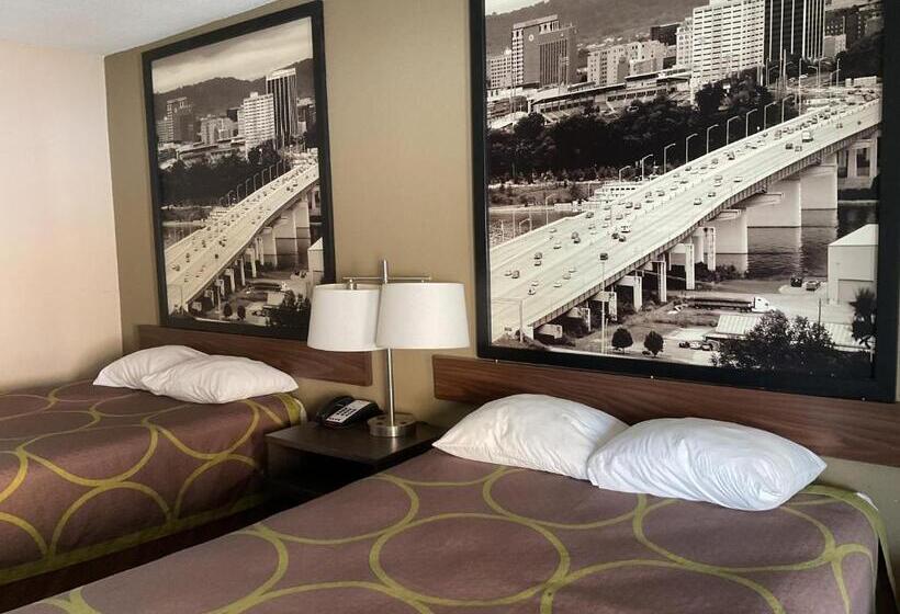 2ダブルベッドのスタンダードルーム, Super 8 By Wyndham Chattanooga/east Ridge