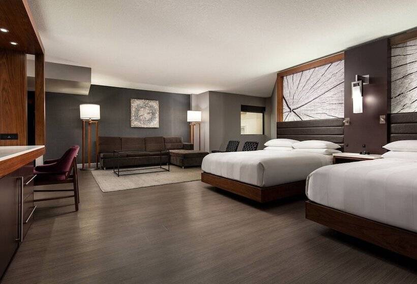 스탠다드 룸 더블 침대 2개, Walnut Creek Marriott