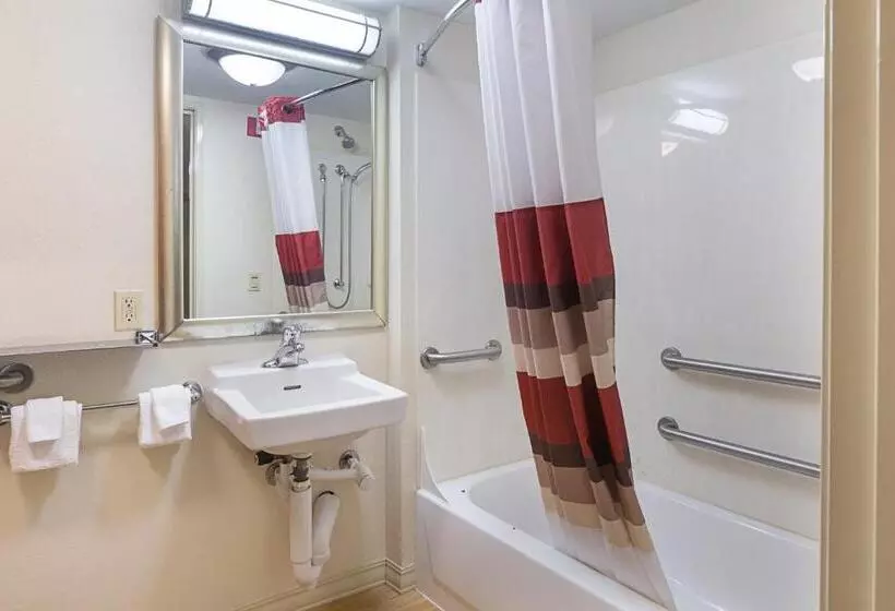 身障者適用スーペリアールーム, Red Roof Inn Detroit  Farmington Hills