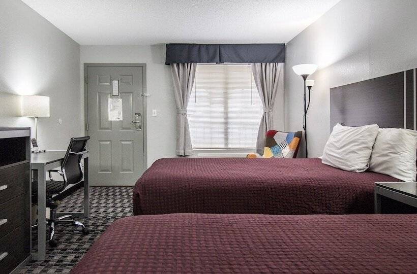 غرفه قياسيه سريرين مزدوجين, Brick Lodge Atlanta/norcross