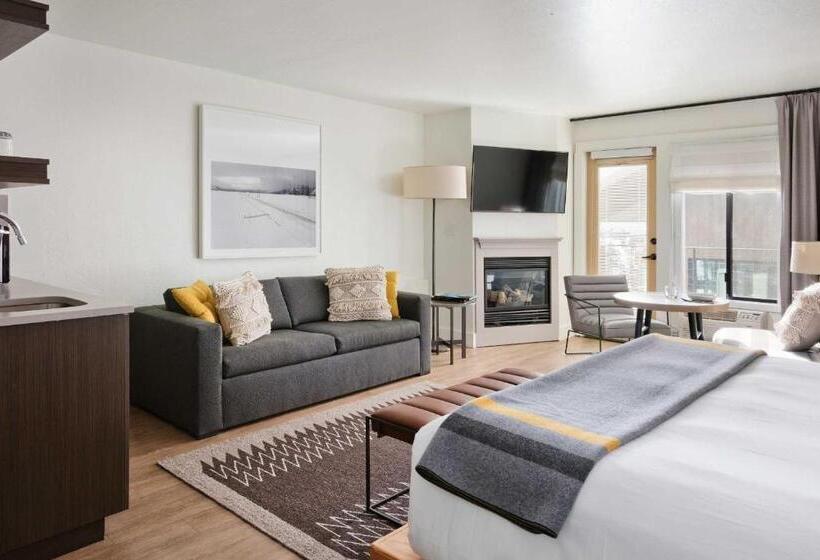 غرفة قياسية سرير كينج لذوى الإحتياجات الخاصة, Gravity Haus Jackson Hole