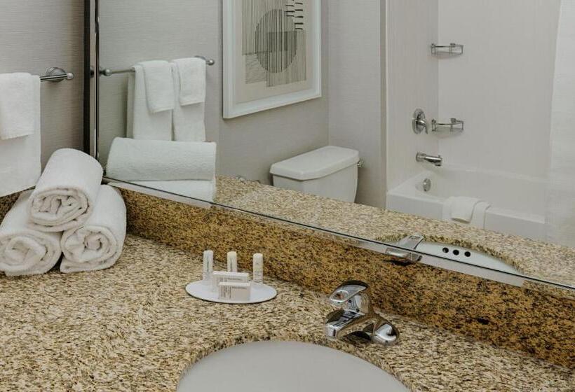 Standard Szoba King Size Bed, Courtyard By Marriott Springfield Downtown